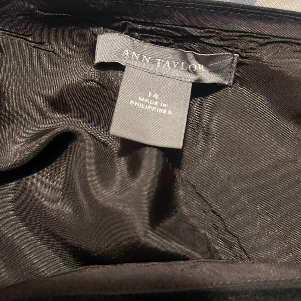 Ann Taylor Charcoal Maxi Skirt - Picture 3 of 4